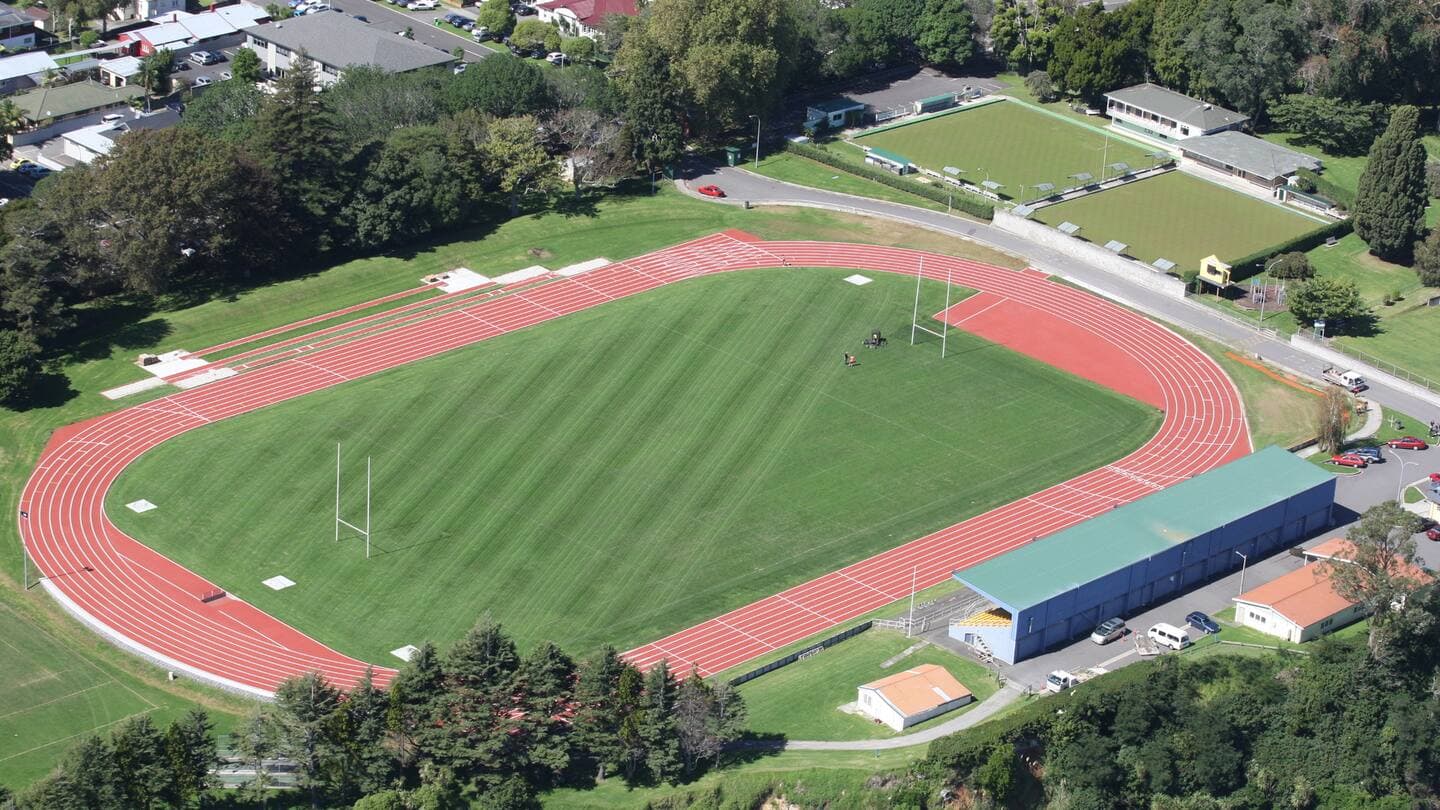 Wharepai Domains athletics track, Tauranga